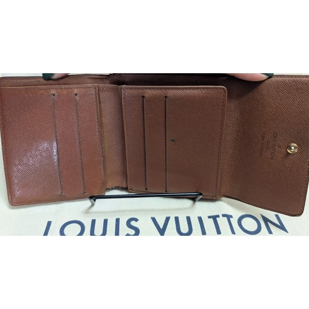 LOUIS VUITTON Monogram Portefeuille Elise Wallet TH1928 Vintage 1998 Authentic